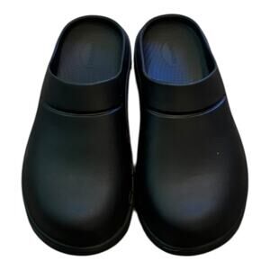 Oofos Men's Oocloog Slide Black Size M12/W14